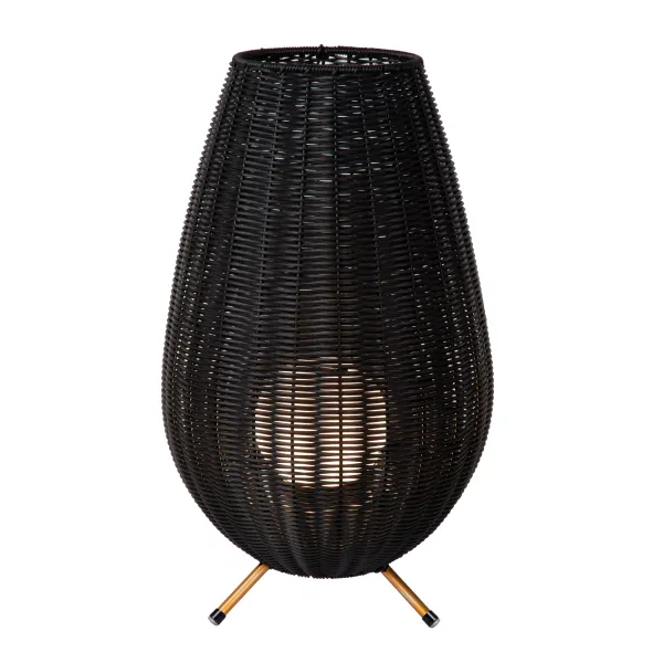 Lucide COLIN IP44 - Table lamp Outdoor - LED - 1x3W 3000K - IP44 - Black image 1