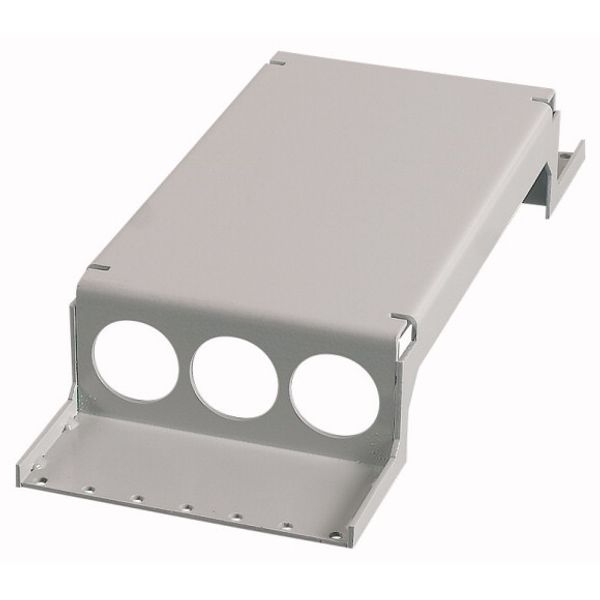 Top panel, WxD=425x800mm, IP42, grey image 1