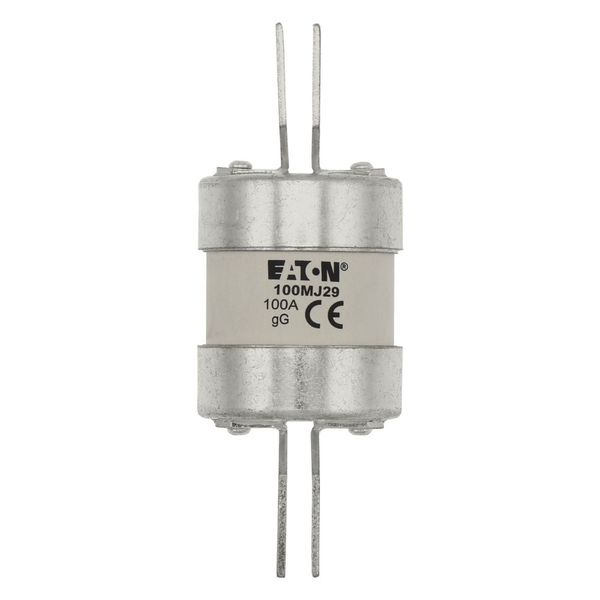 Utility fuse-link, LV, 100 A, AC 415 V, BS88/J, 38 x 101 mm, gL/gG, BS, 76mm fixing centres image 7