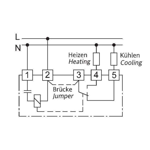 Moisture room controller, 5-35C with external scale, lamp heating, AC 230V, 1 changer, 10A image 4