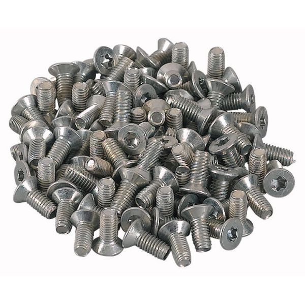 Counter sunk screw M5x12, torx, DIN7500, form M, galvanized image 1