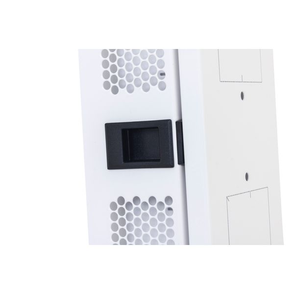 Data Homecabinet, 1-row,  8x TOOLLESS, 1x 230V, WLAN RAL9003 image 2