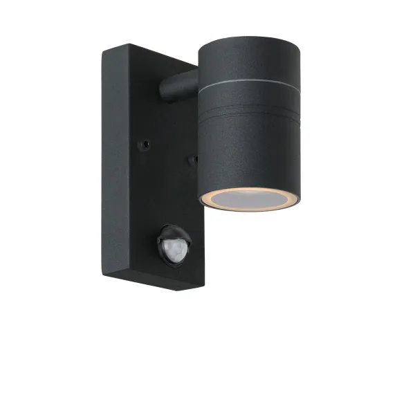 ARNE-LED Wall Light +IR 1xGU10/5W 2700K Black image 1