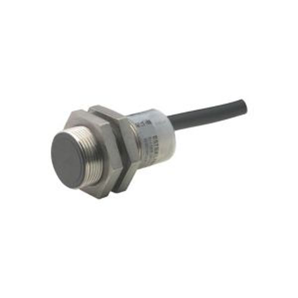 Proximity switch, E57 Premium+ Short-Series, 1 N/O, 2-wire, 40 - 250 V AC, 20 - 250 V DC, M18 x 1 mm, Sn= 5 mm, Flush, NPN/PNP, Stainless steel, 2 m c image 2