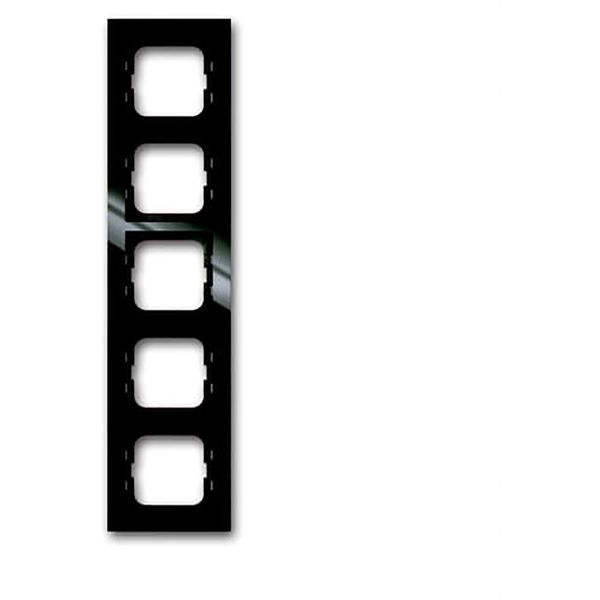 1725-295 Cover Frame Busch-axcent® château-black image 1