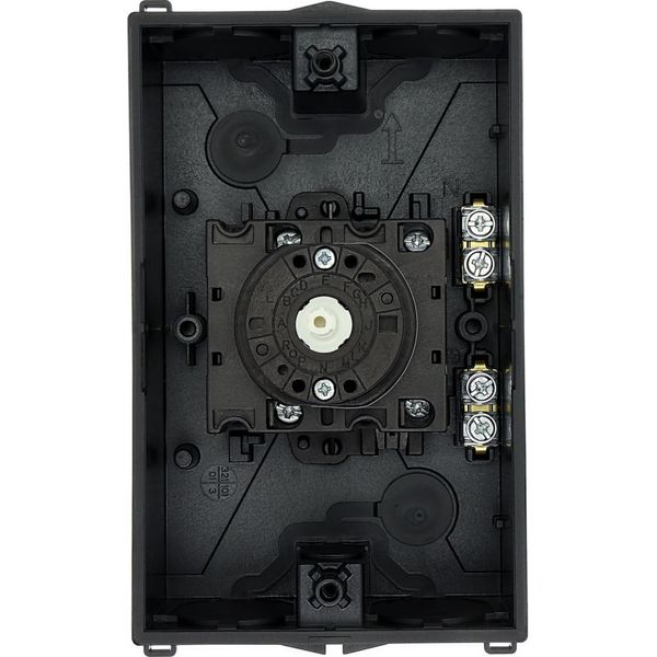 SUVA safety switches, T3, 32 A, surface mounting, 2 N/O, 2 N/C, Emergency switching off function, with warning label „safety switch”, Indicator light image 51