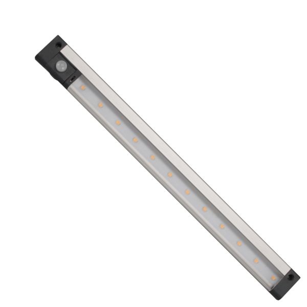 CABINET LINEAR LED SMD 3,3W 12V 300MM WW PIR image 3