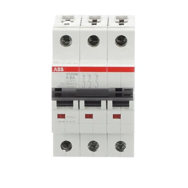 ST203M-K8 Miniature Circuit Breaker - 3P - K - 8 A image 1