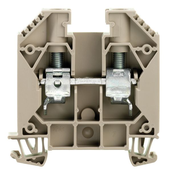 Feed-through terminal block, Screw connection, 16 mm², 1000 V, 76 A, N image 1