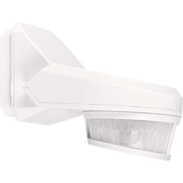 Motion detector, 230 V, 16 m, 300°, IP54, for surface mounting, white image 4