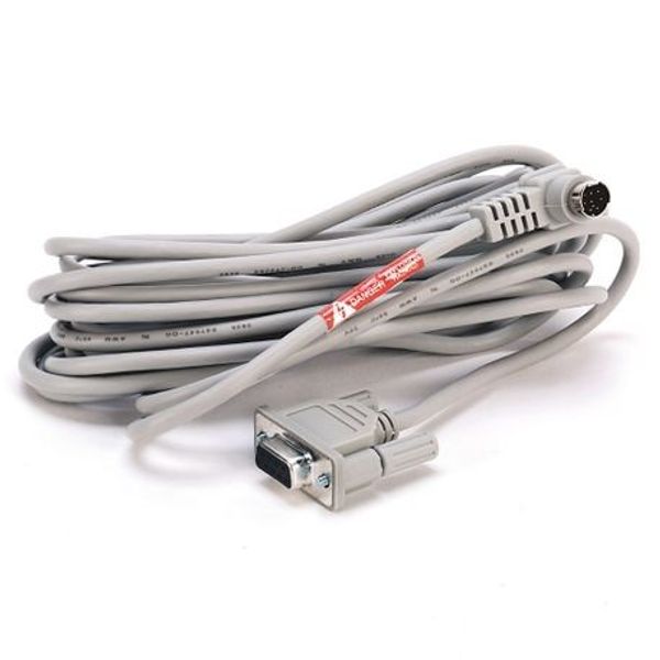 Allen-Bradley 2711-CBL-PM05 2711 PanelView Standard Terminal Accessories, 16.4 foot (5.0 m) RS-232 Operating/Programming Cable image 1