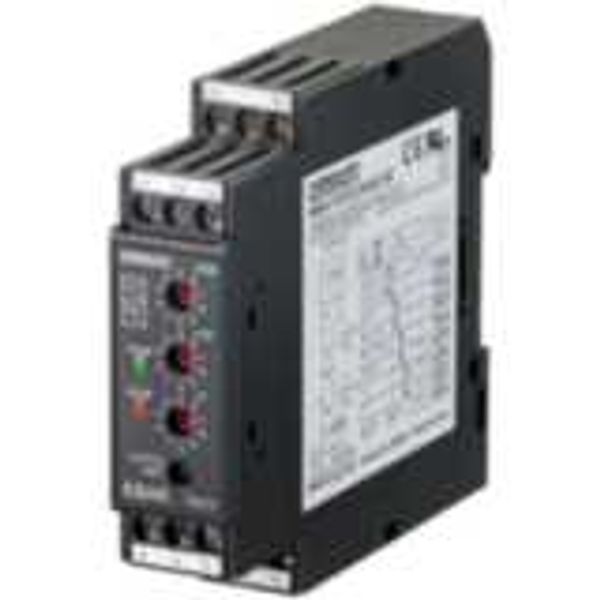 Monitoring relay 22.5 mm wide, over or under temperature, 0 to 1700 °C image 1