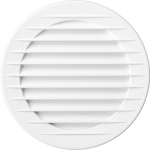round grille white 60 4 pcs image 1