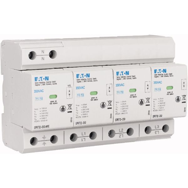 Combined arrester, transient voltage surge suppression T1&T2 image 12