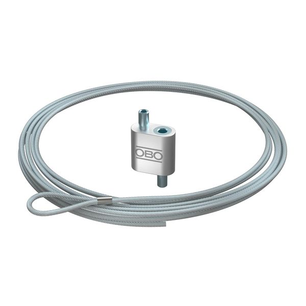 QWT S 3 5M G Suspension wire with loop 3x5000mm image 1