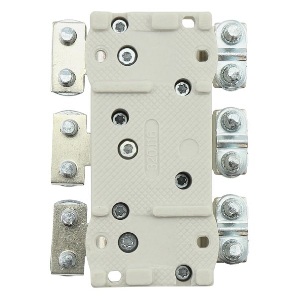 Fuse-base, LV, 63 A, AC 400 V, D02, 3P, IEC, screw mount, suitable wire 1.5 - 4 mm2, 2xM5 o/p terminal, 2xM5 i/p terminal image 32