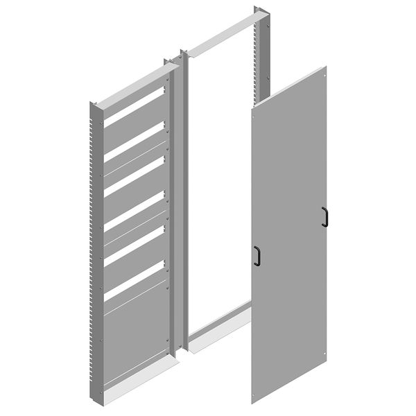 KIT VR.VERTICALE RAILS IN KAST 2000X1200 image 1