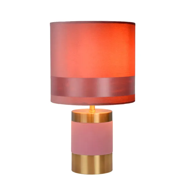 FRIZZLE Table lamp  E14/40W H32cm Pink image 1