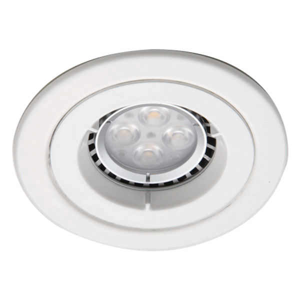 iCage Mini IP65 GU10 Die-Cast Fire Rated Downlight Matt White image 3