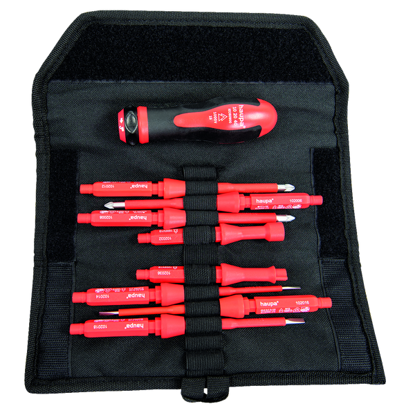 Screwdriver interchangeable blade system Vario PZ 10-piece VDE 1000V image 1