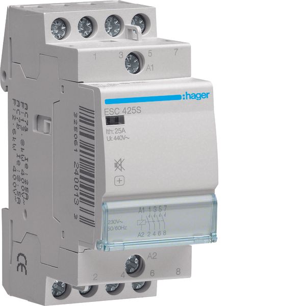 Humfree Contactor 25A, 4NO, 230V image 1