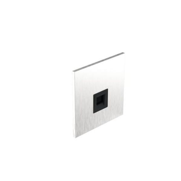 Art d'Arnould - RJ45 socket category 6 UTP 1 module Epure - Brushed Steel image 1