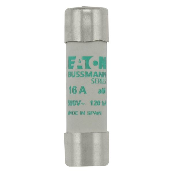 Fuse-link, LV, 16 A, AC 500 V, 14 x 51 mm, aM, IEC, with striker image 3