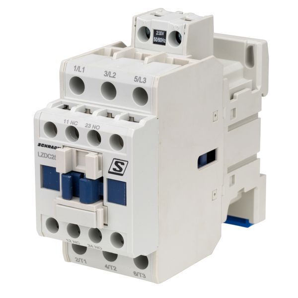 Contactor 3-pole, CUBICO Classic, 11kW, 25A, 1NO+1NC, 230VAC image 7