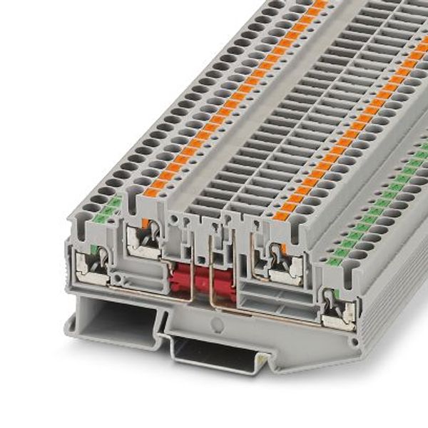 Disconnect terminal block Phoenix Contact PTT 2,5-2TG 400V 16A image 2