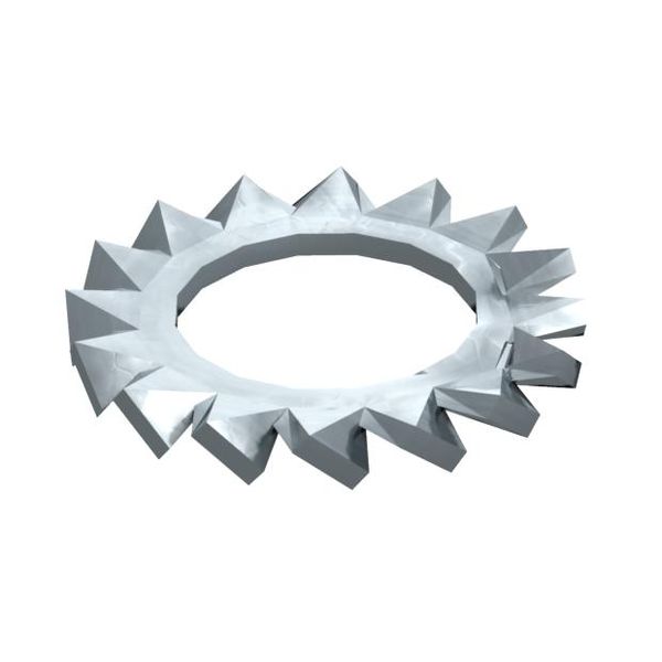 SWS M12 G Serrated washer  M12 image 1