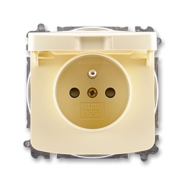5583A-C02357 H Double socket outlet with earthing pins, shuttered, with turned upper cavity, with surge protection image 62