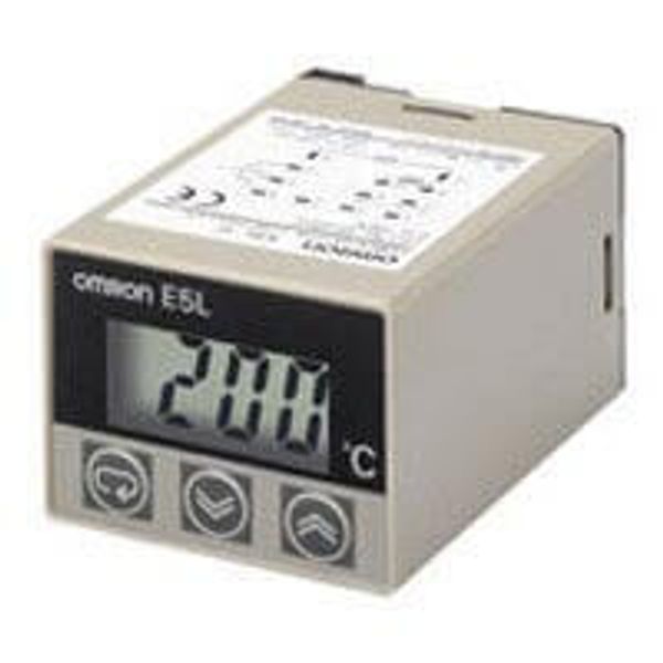 Electronic thermostat with digital setting, (45x35)mm, -30 to 20deg, s image 2