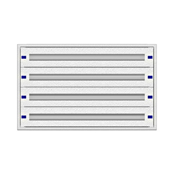 Wall-mounted distribution board 4A-12L,H:640 W:1030 D:180mm image 1