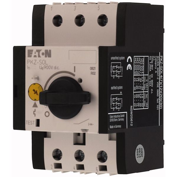 String circuit-breaker, DC current, 2p, 20A image 3