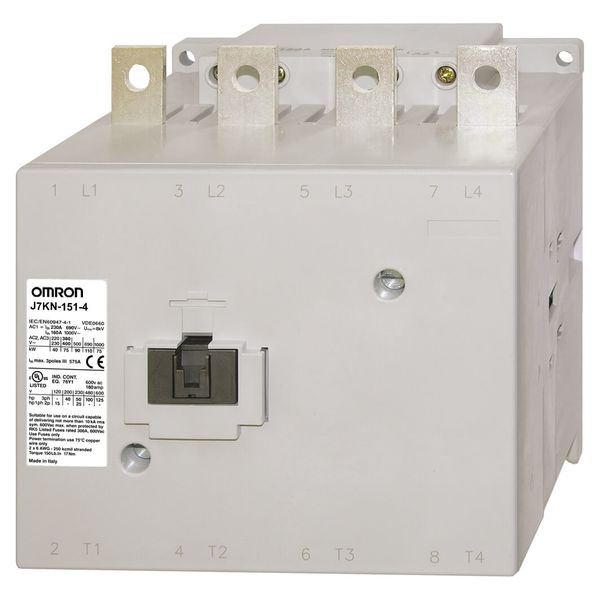 Contactor, 4-pole, 230 A AC1 (up to 690 VAC), 230 VAC/DC image 1