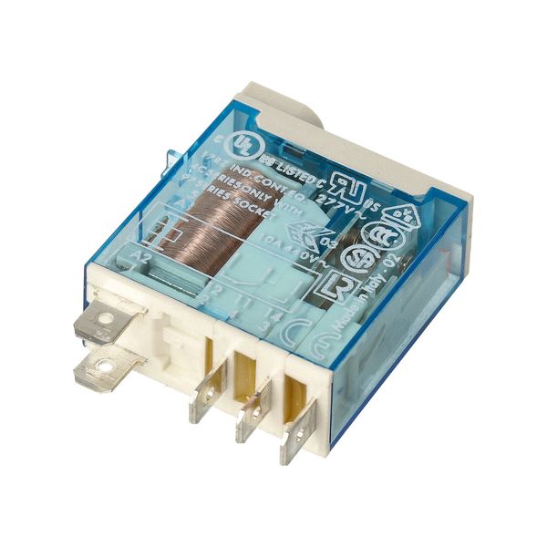 Mini.ind.relays 1CO 16A/24VDC/AgSnO2/Test button/Mech.ind. (46.61.9.024.4040) image 3
