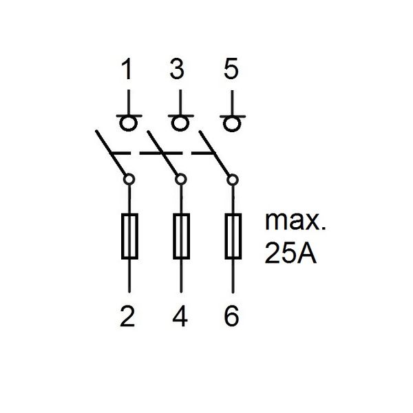 Switch-disconnector D02, series ARROW S, 3-pole, 25A image 2