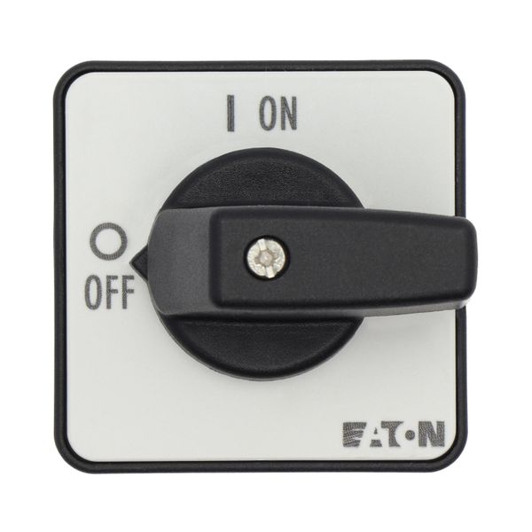 On-Off switch, 1 pole, 20 A, 90 °, center mounting image 30