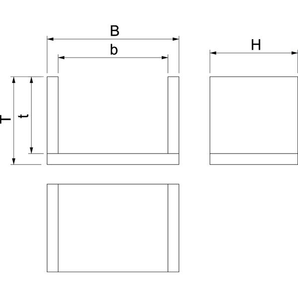 ZSE90-25-17 L Strain relief for vertical cable routing 300x200x200 image 2