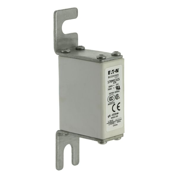 Fuse-link, high speed, 63 A, AC 690 V, DIN 000, 21 x 40 x 100 mm, gR, DIN, IEC image 16