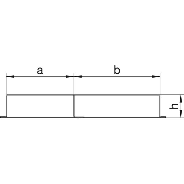 S2 25048 Underfloor duct 2 compartments 2000x250x48 image 2