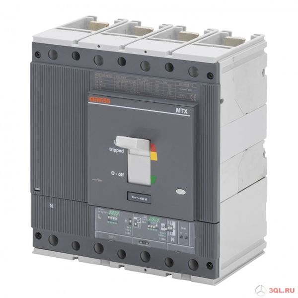 Circuit breaker MTXE 630 N 36KA 4P 630A GWD7560 image 1