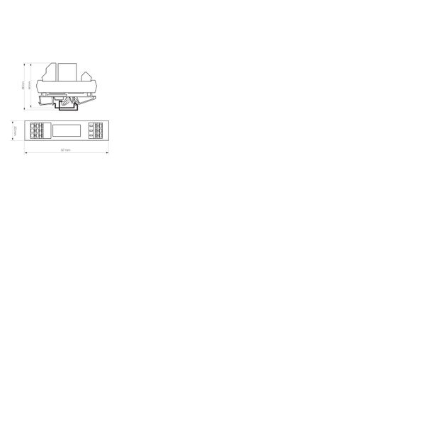 Force Guided Relay SR2, 1 C/O, 1N/C,24VDC, 6A, for DIN-rail image 3