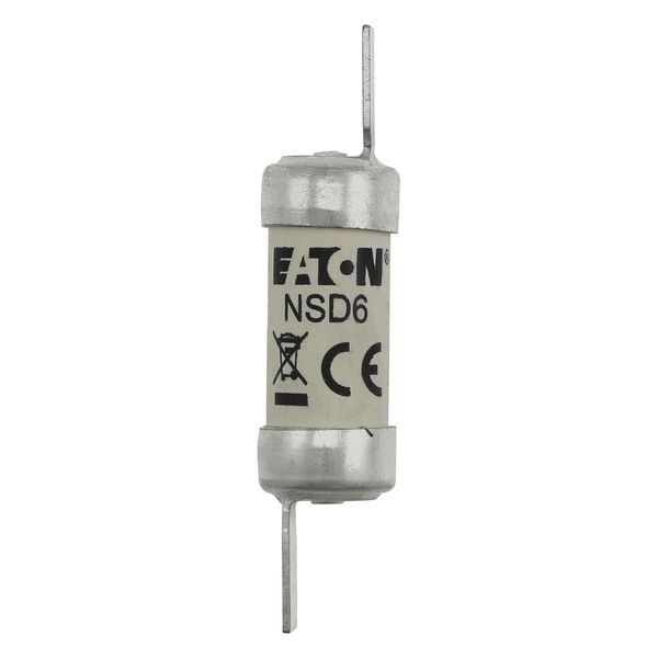 Fuse-link, LV, 6 A, AC 550 V, BS88/F1, 14 x 59 mm, gL/gG, BS image 30