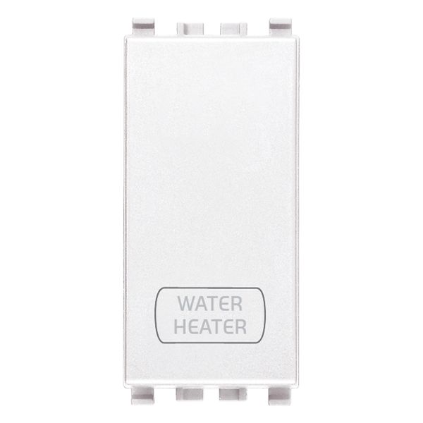 2P 20AX 1-way switch WATER/HEATER white image 1