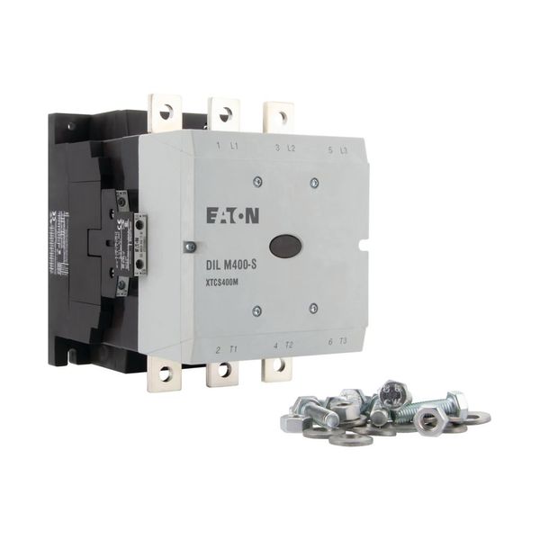 Contactor, 380 V 400 V 212 kW, 2 N/O, 2 NC, 110 - 120 V 50/60 Hz, AC operation, Screw connection image 16
