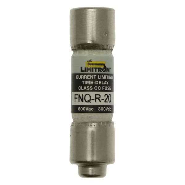 Fuse-link, LV, 20 A, AC 600 V, 10 x 38 mm, 13⁄32 x 1-1⁄2 inch, CC, UL, time-delay, rejection-type image 6