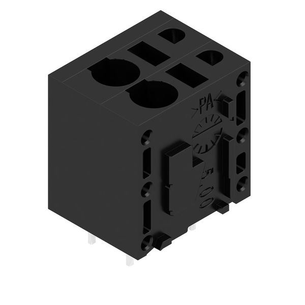 PCB terminal, 5.00 mm, Number of poles: 2, Conductor outlet direction: image 2