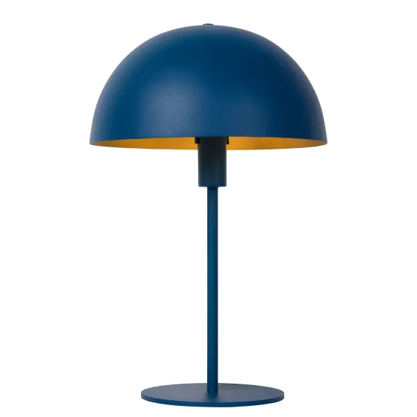 Lucide SIEMON - Table lamp - Ø 25 cm - 1xE14 - Blue image 1