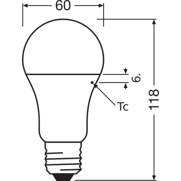 LED PCR LAMPS WITH CLASSIC A 14W 840 Frosted E27 image 7